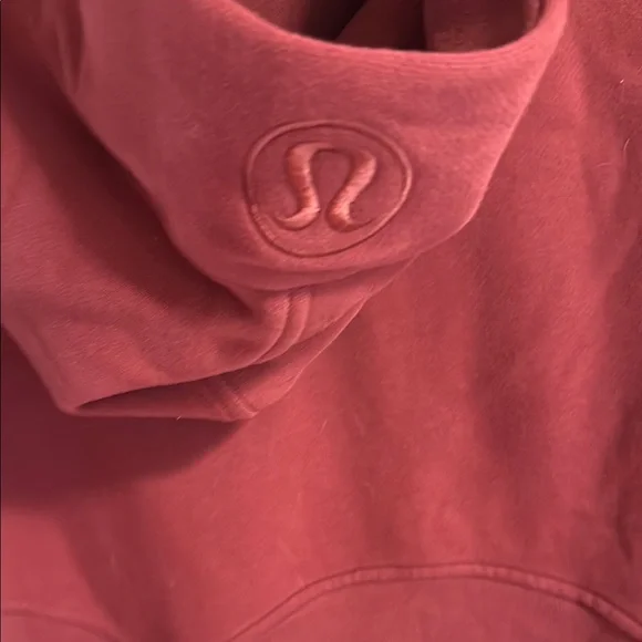 Lululemon Red scuba Hoodie - Picture 4 of 7